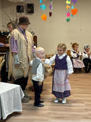Naujienos „Etnografinė vakaronė „Kas valgys pyragą?"“ galerija. Nuotrauka 6 iš 14