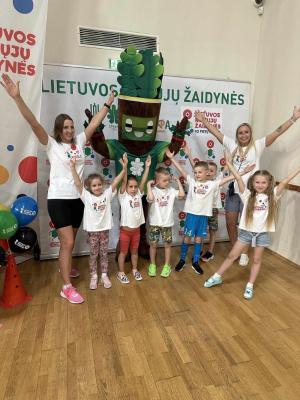 Naujienos „Didysis LTMŽ festivalis Palangoje ,,Lietuvos  mažųjų žaidynės”“ galerija. Nuotrauka 1 iš 5