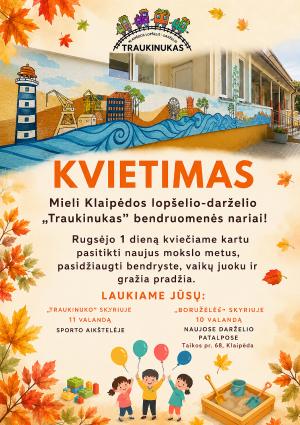 Naujienos „Kviečiame į Rugsėjo 1-ąją“ galerija. Nuotrauka 1 iš 1