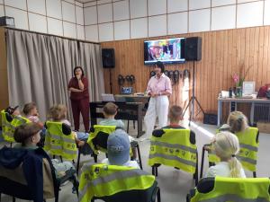 Naujienos „Edukacinis užsiėmimas ,,Kas tas džiazas?““ galerija. Nuotrauka 1 iš 5