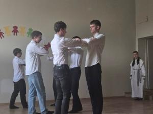 Naujienos „ Meninis  choreografinis projektas „Mes visi skirtingi, bet mes visi kartu““ galerija. Nuotrauka 18 iš 19