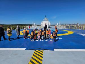 Naujienos „Apsilankymas DFDS kelte „Luna Seaways"“ galerija. Nuotrauka 1 iš 16