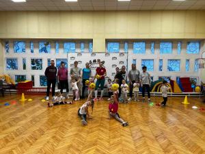 Naujienos „Sportinė pramoga „Žaidžiam futbolą visi kartu”	“ galerija. Nuotrauka 2 iš 3