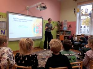 Naujienos „Edukacinis užsiėmimas ,,Tvaraus gyvenimo ypatumai““ galerija. Nuotrauka 5 iš 8