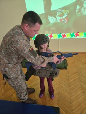 Naujienos „Edukacija ,,Aš būsimas Lietuvos karys““ galerija. Nuotrauka 6 iš 21