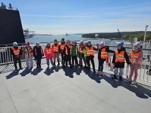 Naujienos „Apsilankymas DFDS kelte „Luna Seaways"“ galerija. Nuotrauka 3 iš 16