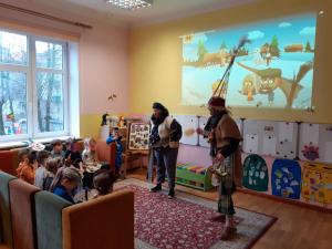 Naujienos „Užgavėnių šventė „Tram-pam-pam žiemą varom tam““ galerija. Nuotrauka 4 iš 19
